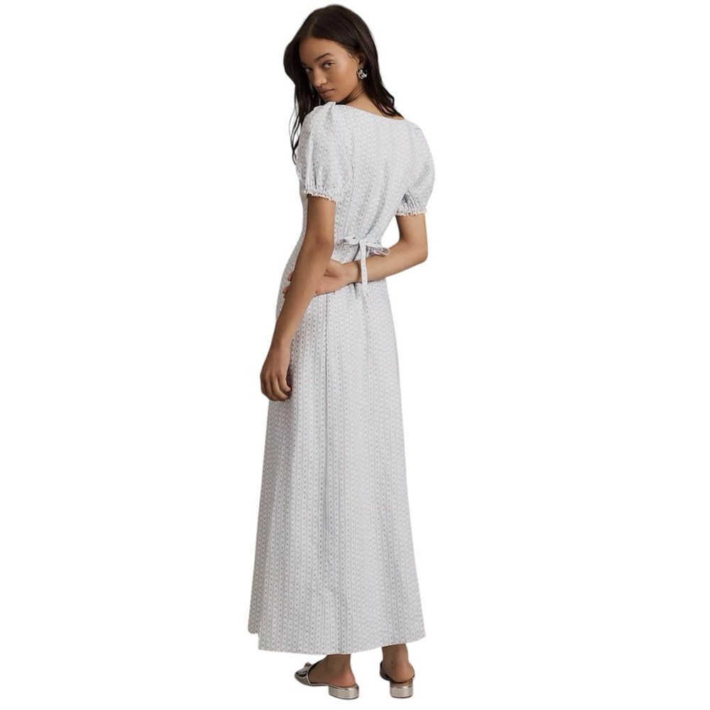 NWT Reformation Cherise Linen Midi Dress in Cindy - Picture 9 of 15